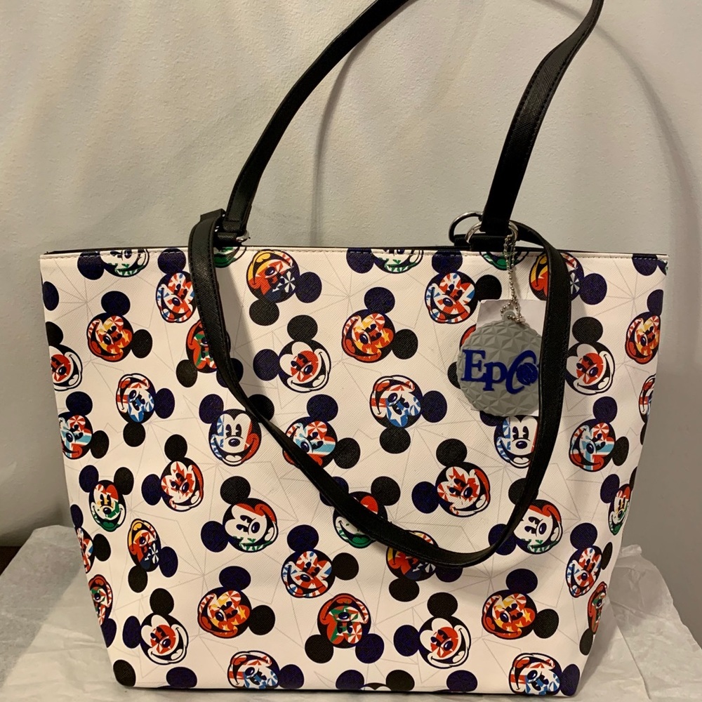 Disney Mickey EPCOT flags tote